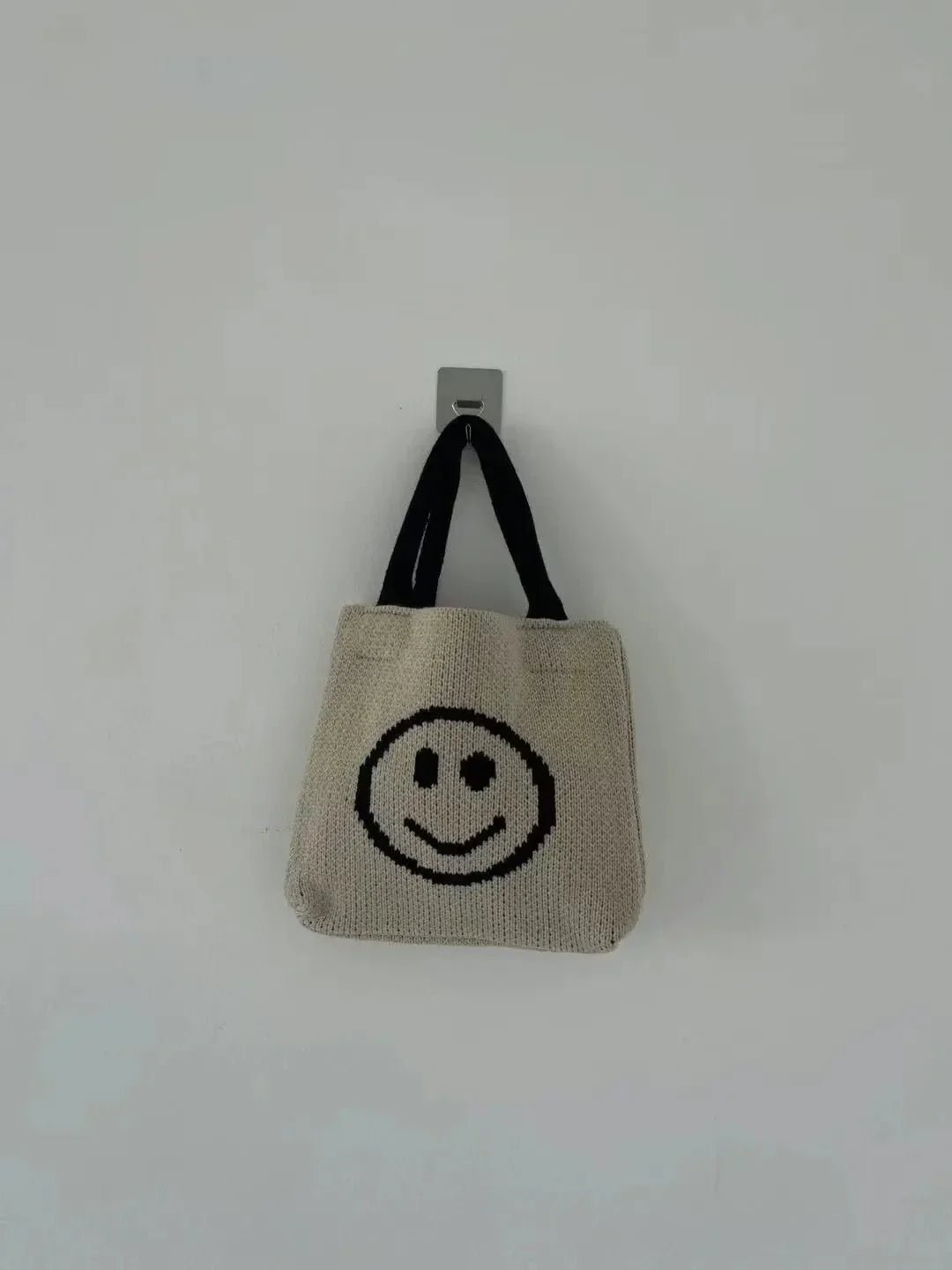【一口價$108/個】🇰🇷韓國直送🇰🇷 Smile Knit Bag (3color) - HLY & CHOCCICO