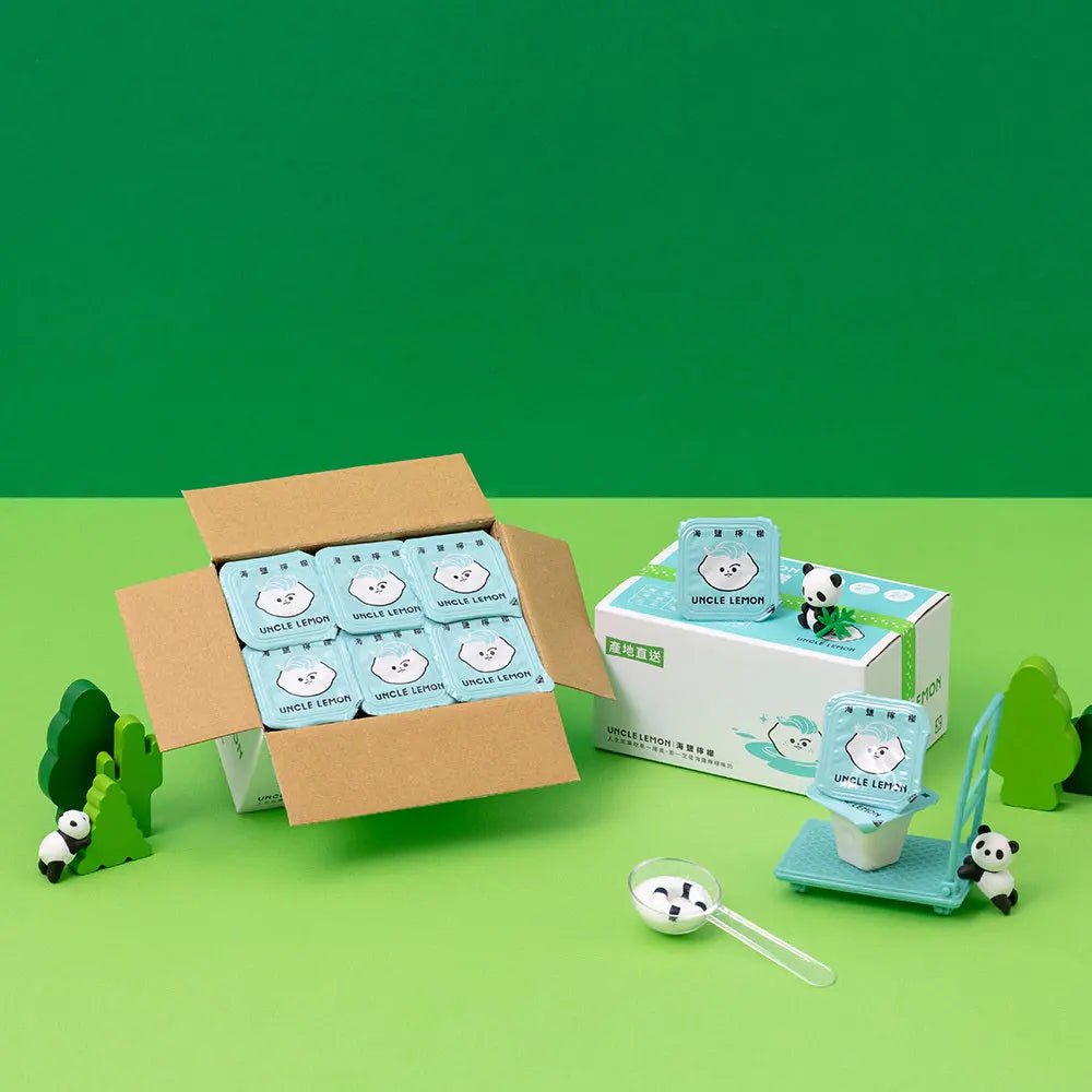 【一口價$130/盒】 UNCLE LEMON 海鹽檸檬磚 | 去水腫新版‼️‼️‼️‼️ - HLY & CHOCCICO