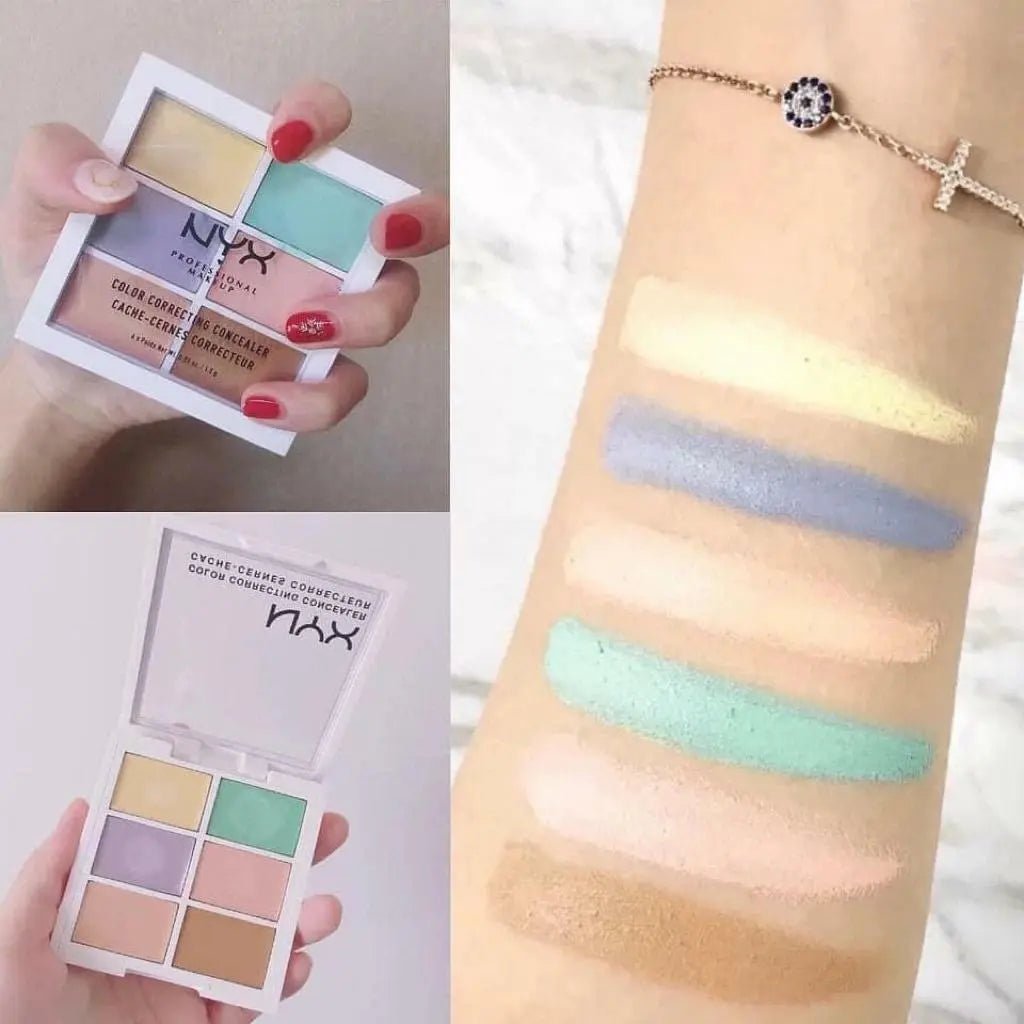 【一口價$135/盒】🎨NYX 6色多功能遮瑕調色盤 9g - HLY & CHOCCICO