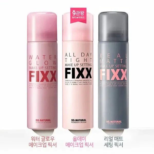 【一口價$148/支】韓國SO NATURAL - FIXX定妝噴霧75ml - HLY & CHOCCICO