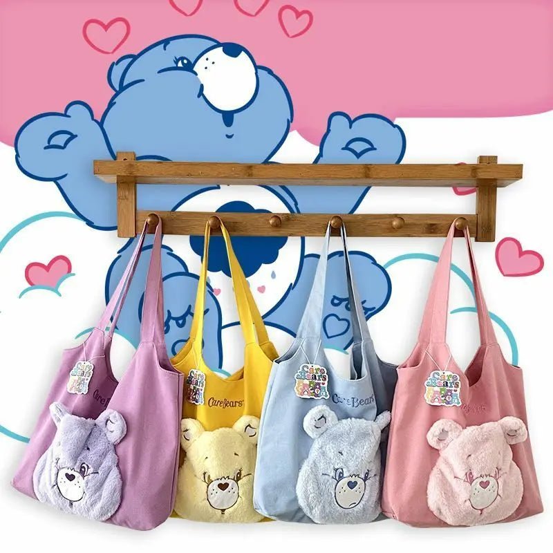 【一口價$158/個】Care Bears Tote Bag 帆布袋 |4色入 HLY & CHOCCICO