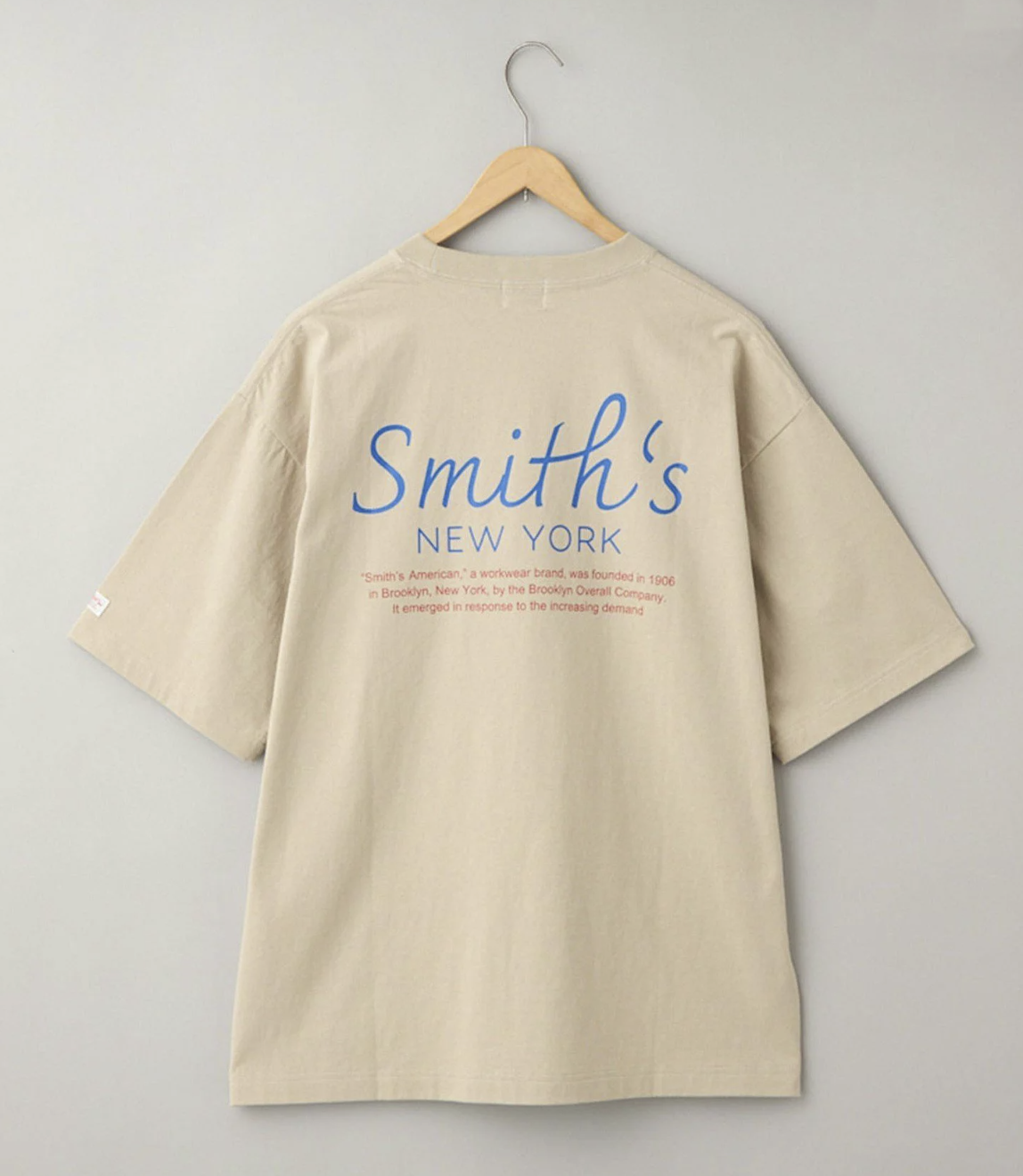 日本直送SMITH'S NY print Tee HLY & CHOCCICO