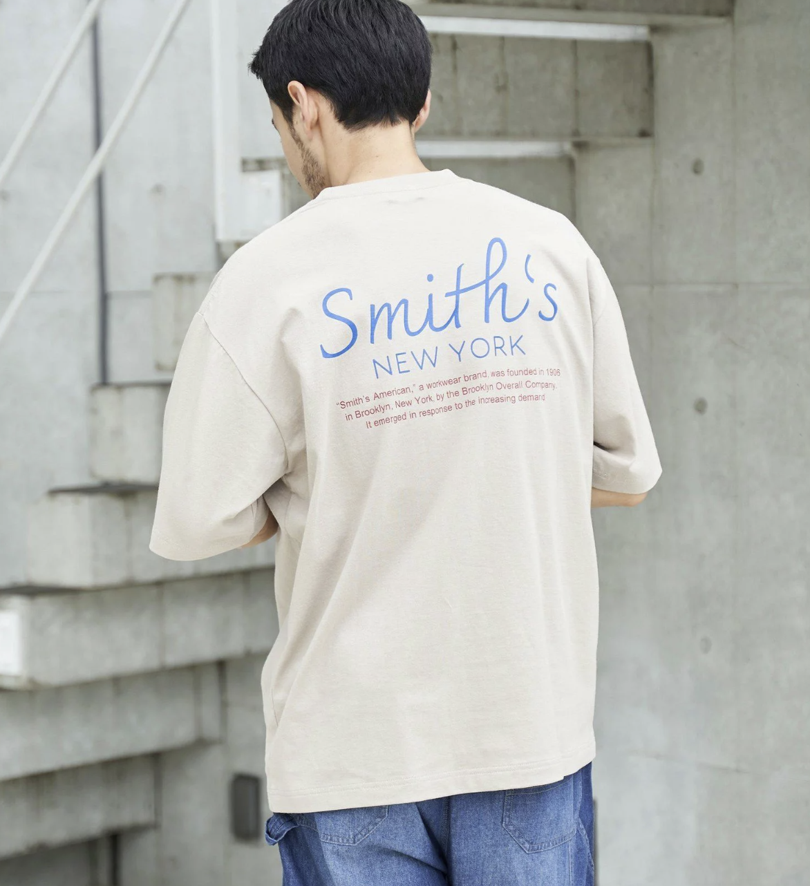 日本直送SMITH'S NY print Tee HLY & CHOCCICO