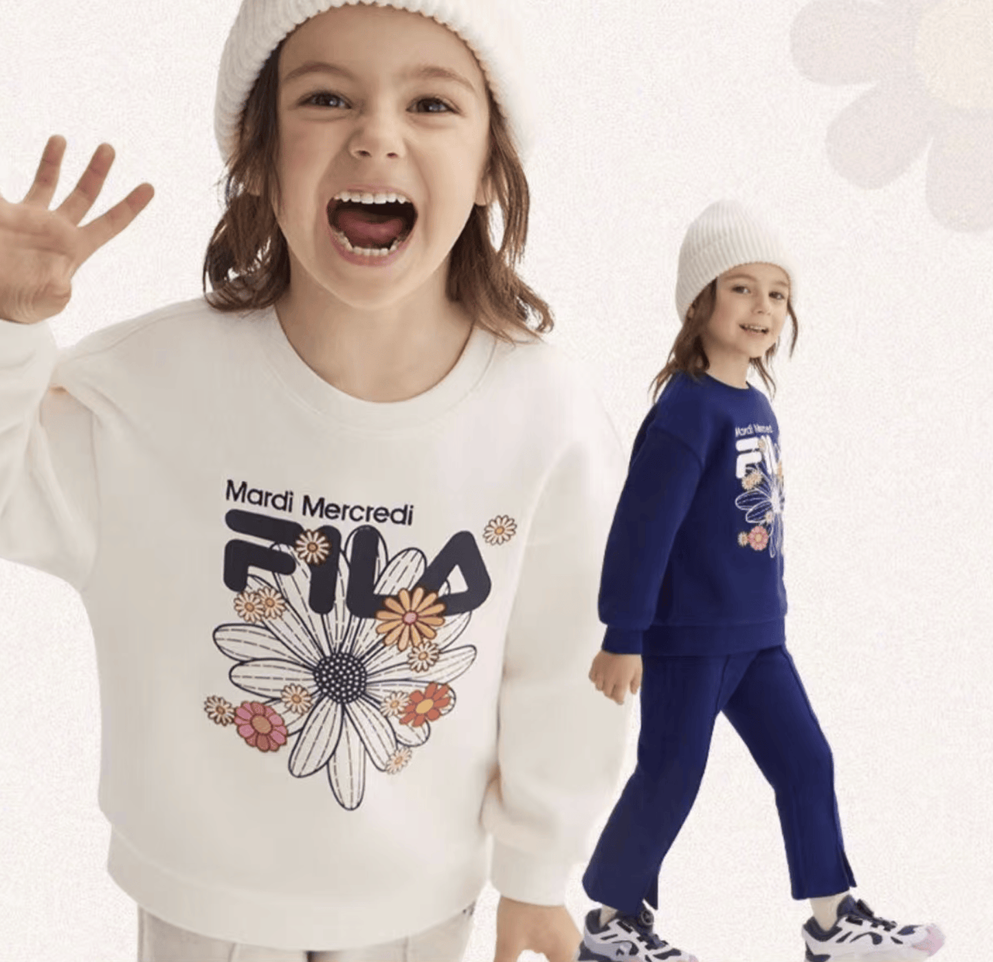 FILA✖️Mardi Kids Sweater - HLY & CHOCCICO