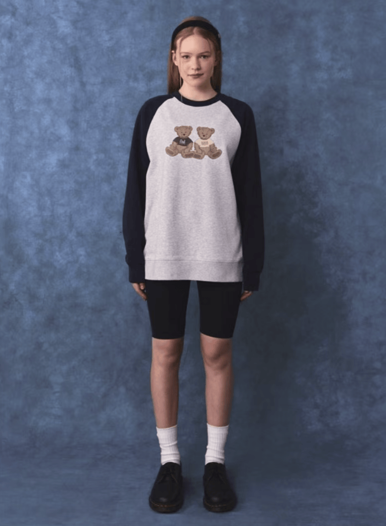Girl x MFG Twin Bear Sweatshirt - HLY & CHOCCICO