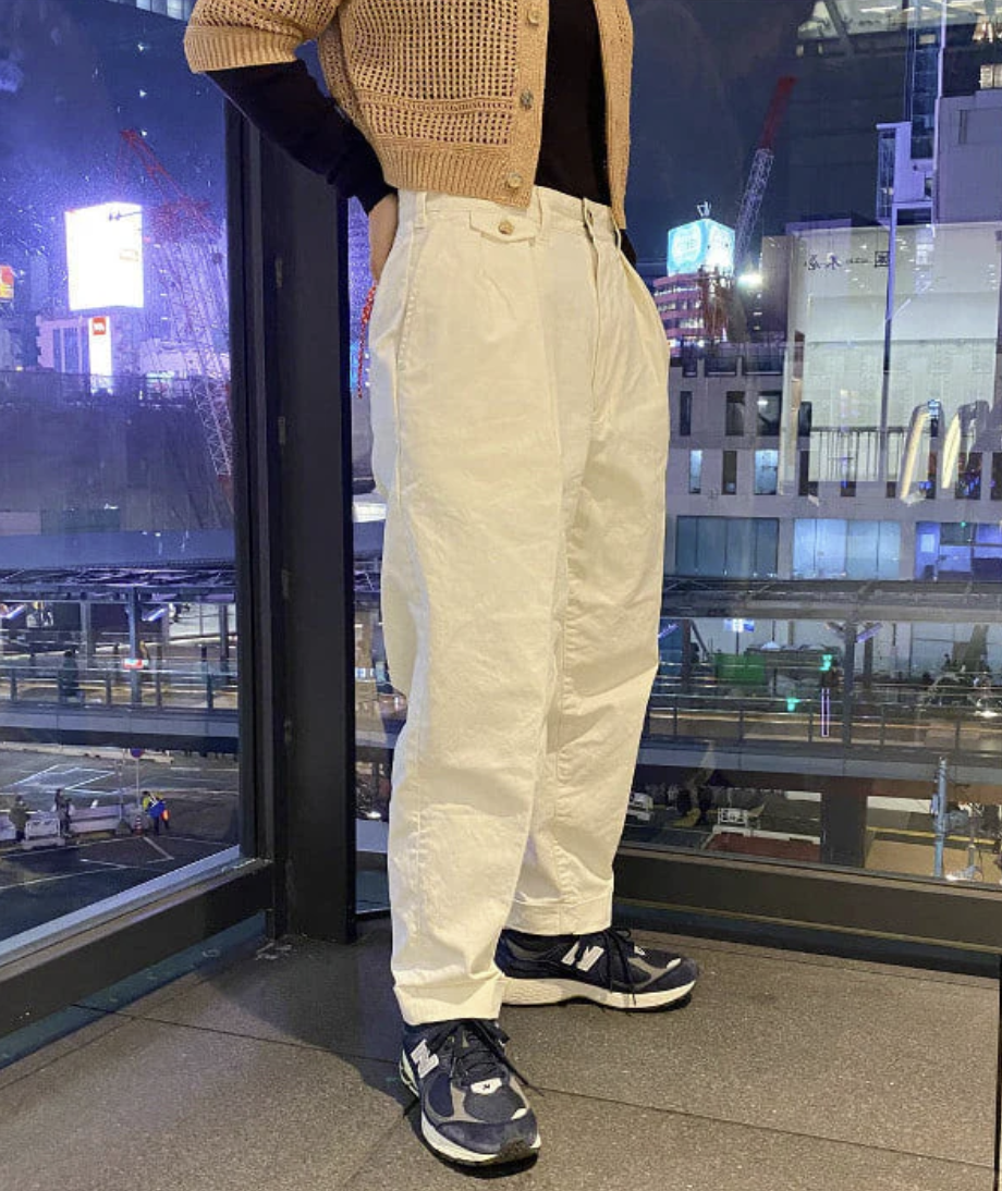 BMS 2-PLEAT CHINO Pants