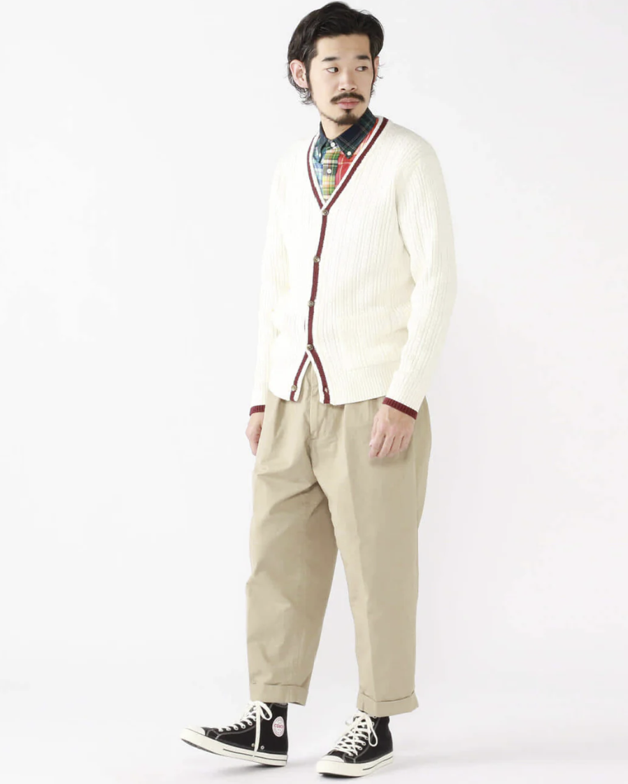 BMS PLUS 2 Pleats Twill