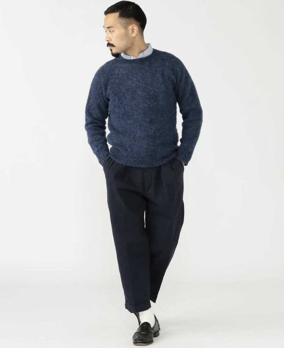 BMS PLUS 2 Pleats Twill