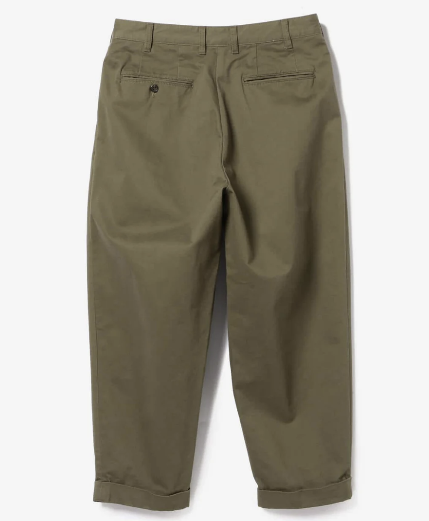 BMS PLUS 2 Pleats Twill - HLY & CHOCCICO