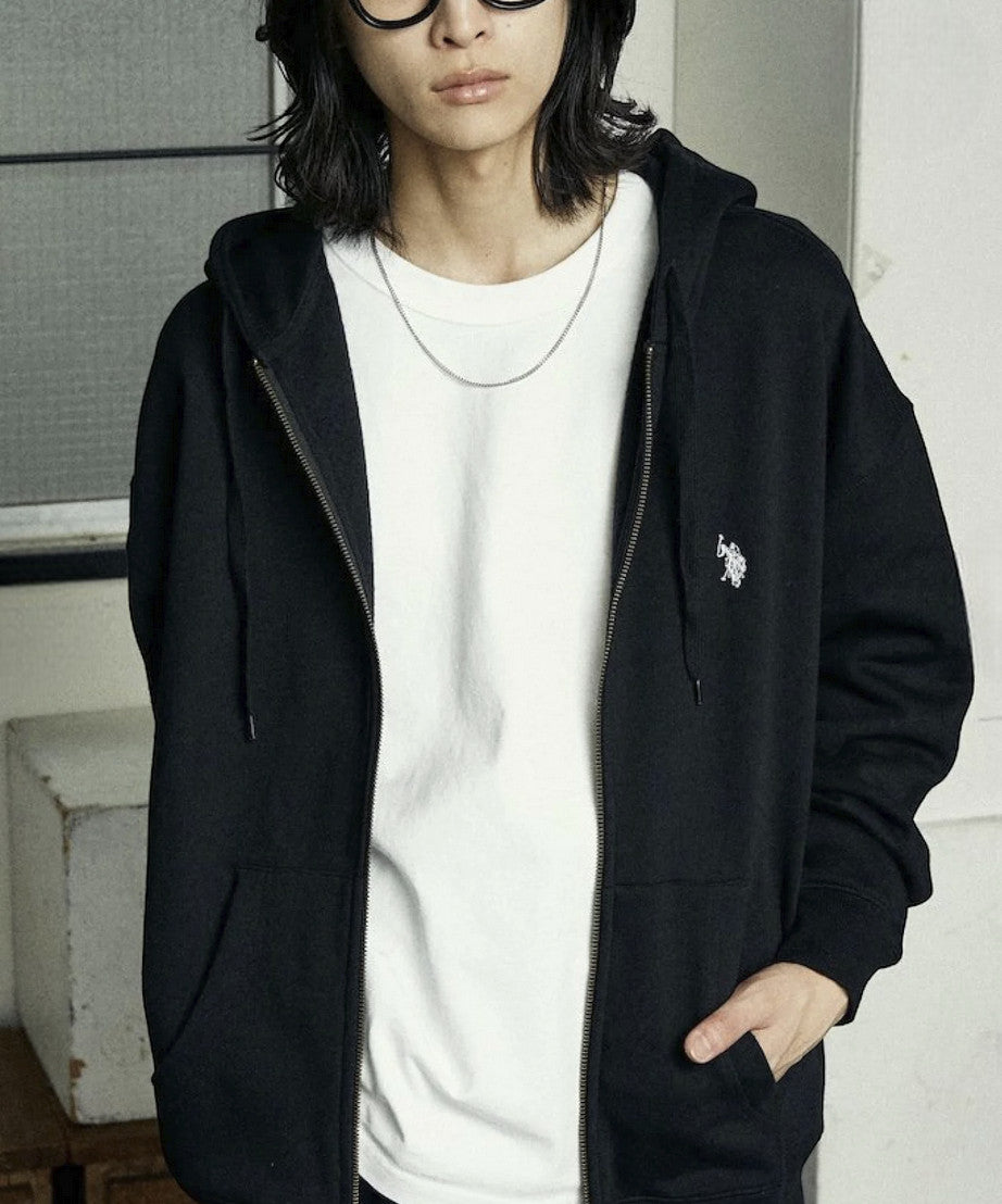 日本直送 U.S. POLO ASSN 25AW Brushed sweatshirt hoodie - HLY & CHOCCICO
