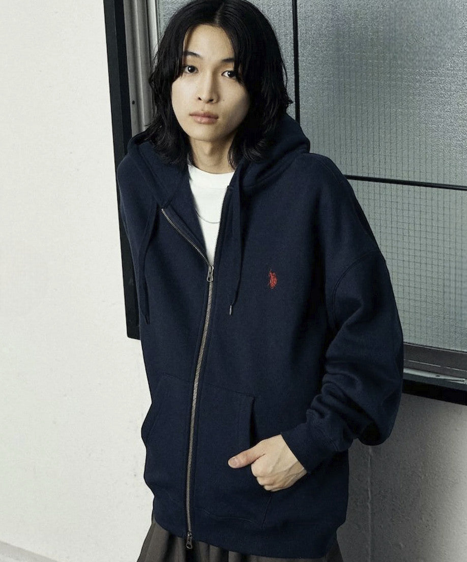 日本直送 U.S. POLO ASSN 25AW Brushed sweatshirt hoodie - HLY & CHOCCICO