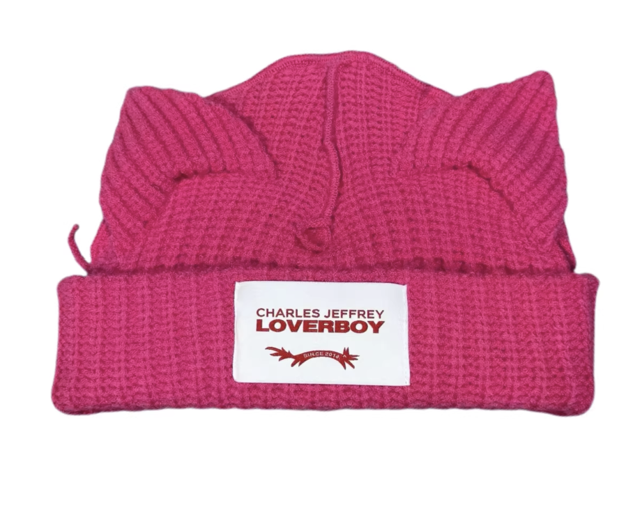 韓國直送Loverboy貓咪立體耳朵帽 - HLY & CHOCCICO