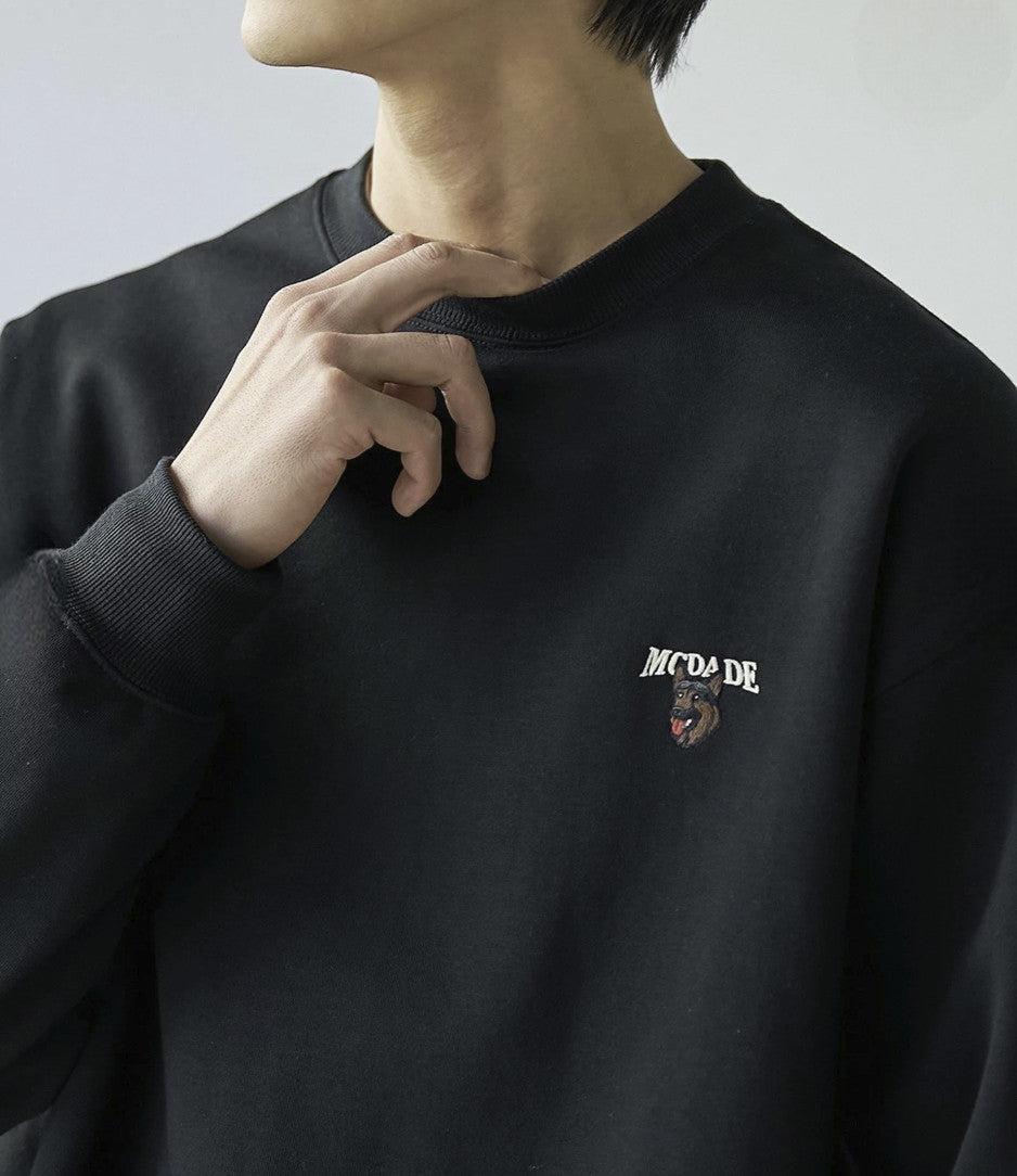 日本直送Dog Shishu Crew Neck Sweatshirt