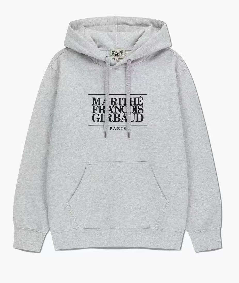 MARITHE CLASSIC LOGO & BEAR HOODIE - HLY & CHOCCICO