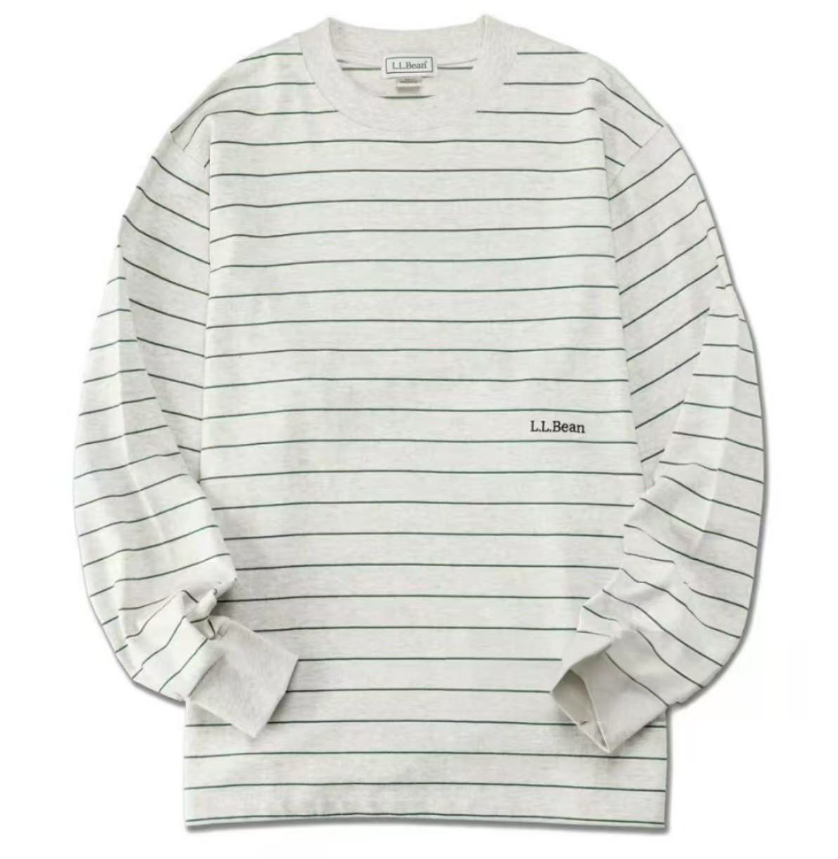 L.L Bean Union Long Sleeve Stripe Tee