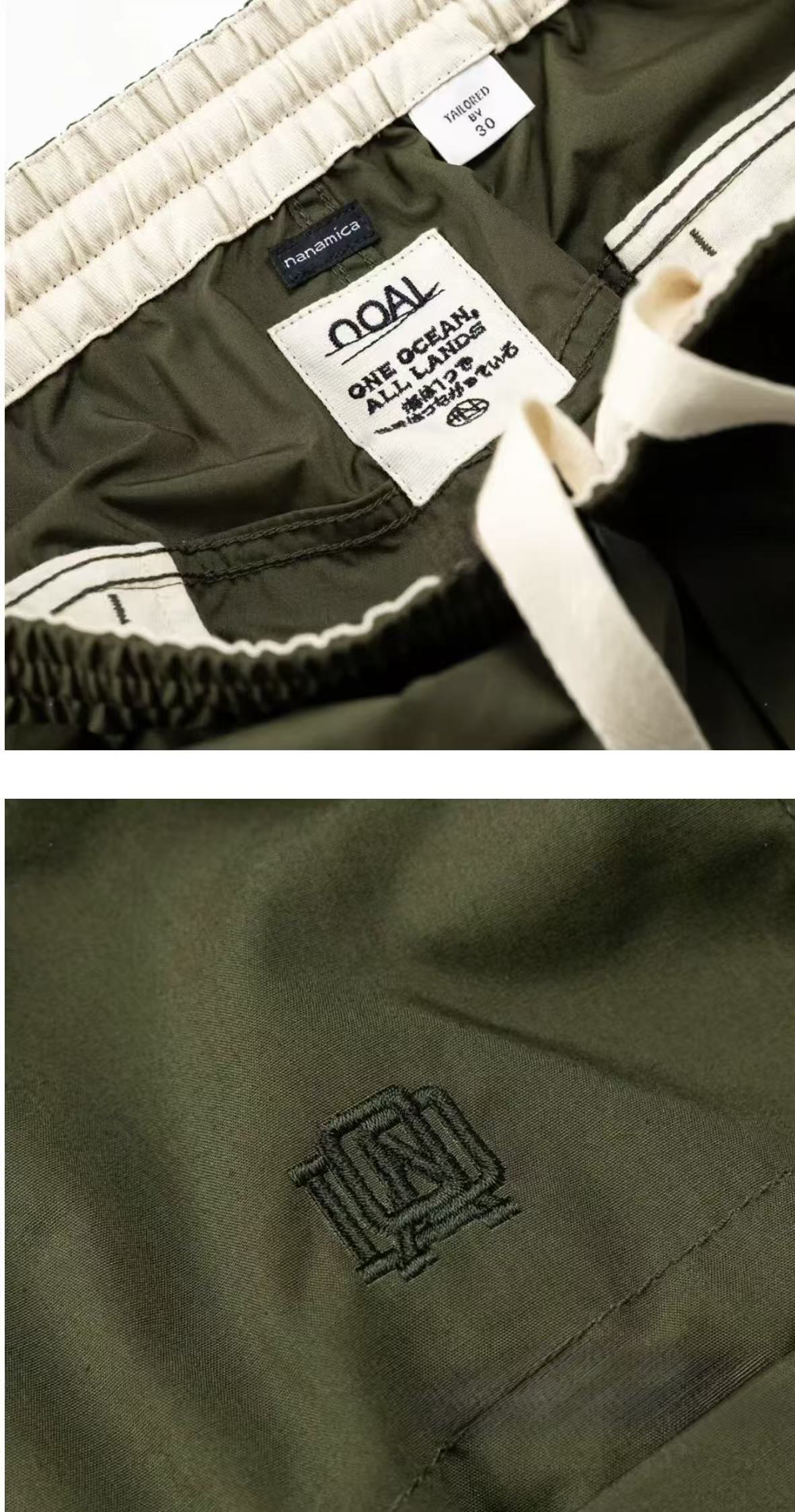 Nanamica 65/35 Cargo Deck Pants - HLY & CHOCCICO