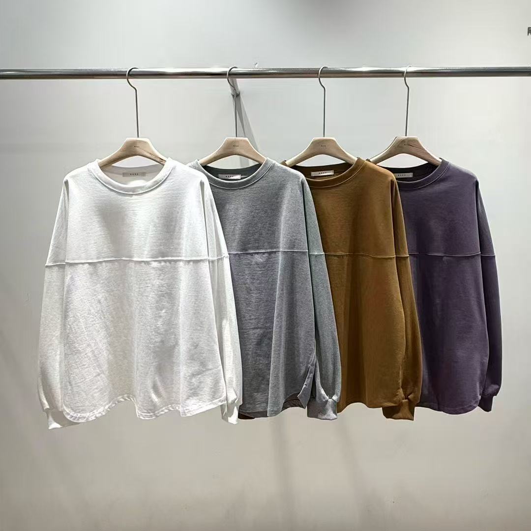 韓國直送Cozy Cotton Lounge Pants/ Casual Layered Sweatshirt - HLY & CHOCCICO