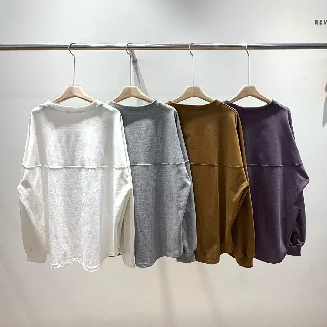 韓國直送Cozy Cotton Lounge Pants/ Casual Layered Sweatshirt - HLY & CHOCCICO
