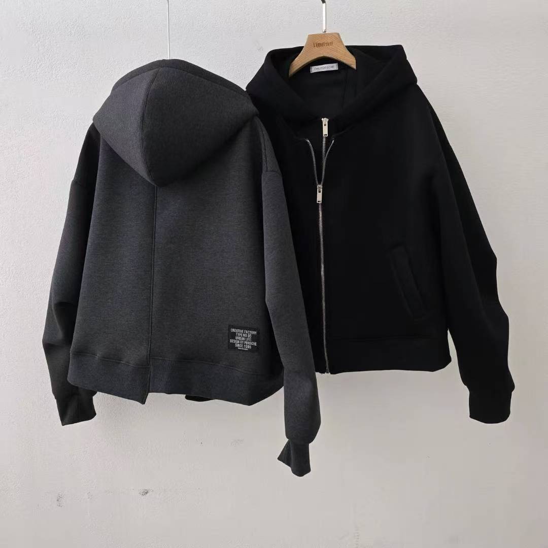 韓國直送 Double Hooded Jacket - HLY & CHOCCICO
