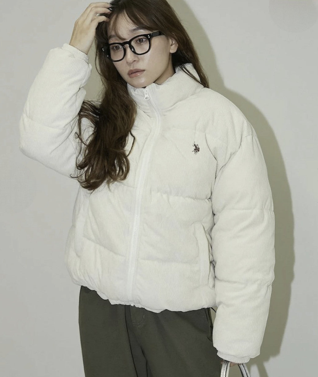 日本直送U.S. POLO ASSN × PUBLUX. Corduroy Padded Jacket Limited Edition 25AW (限量版)
