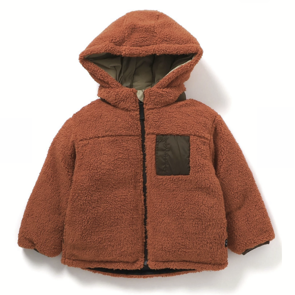 日本直送Padded Boa Variable Blouson (帽子可拆) - HLY & CHOCCICO