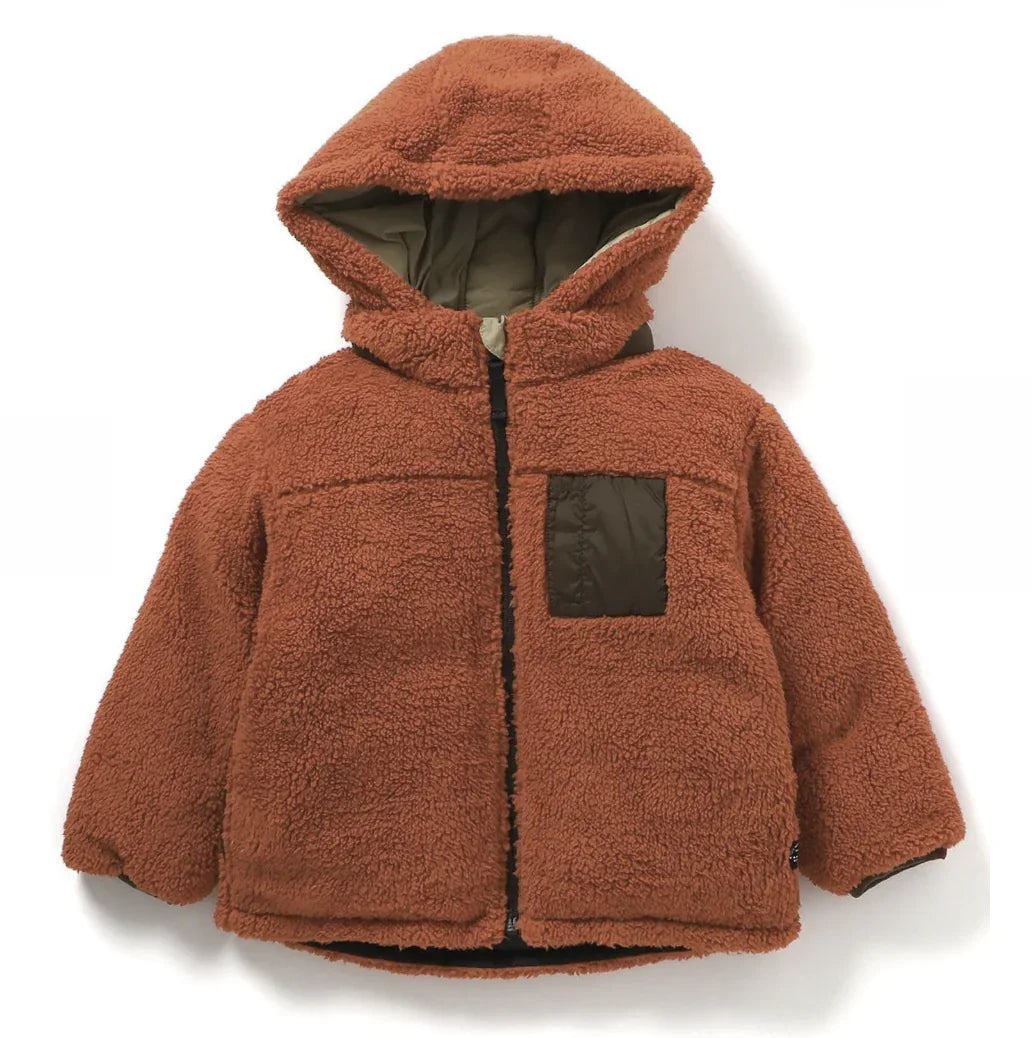 日本直送Padded Boa Variable Blouson (帽子可拆) - HLY & CHOCCICO