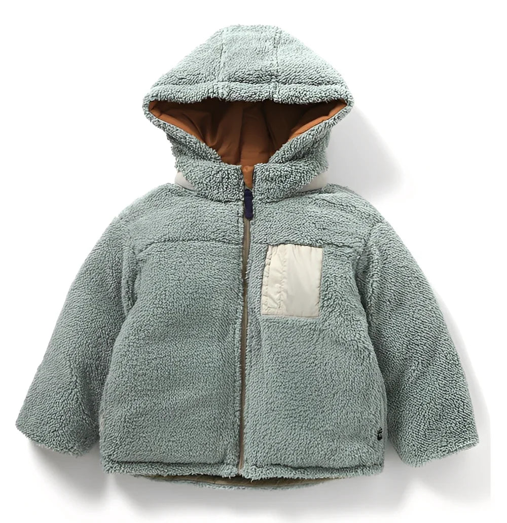 日本直送Padded Boa Variable Blouson (帽子可拆) - HLY & CHOCCICO
