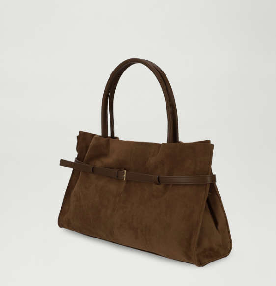 韓國直送Alice Martha Lise Suede Tote bag - HLY & CHOCCICO