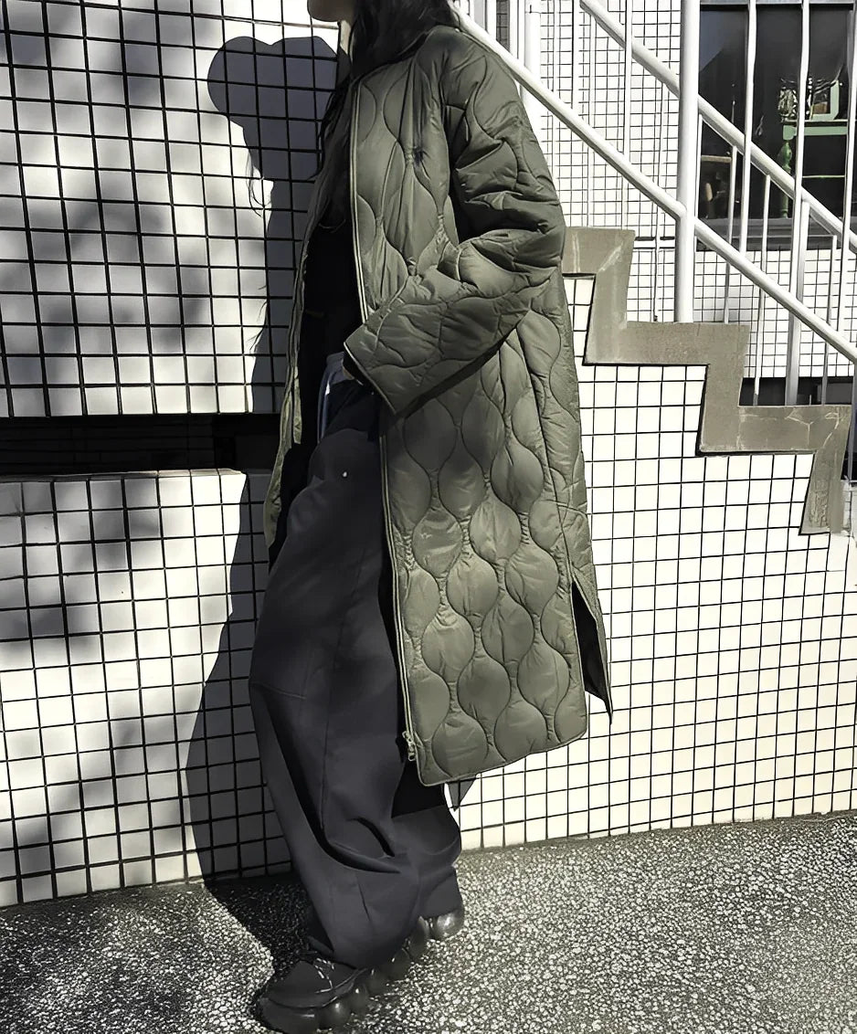 日本直送U.S. POLO ASSN. Nylon Quilted Long Coat - HLY & CHOCCICO