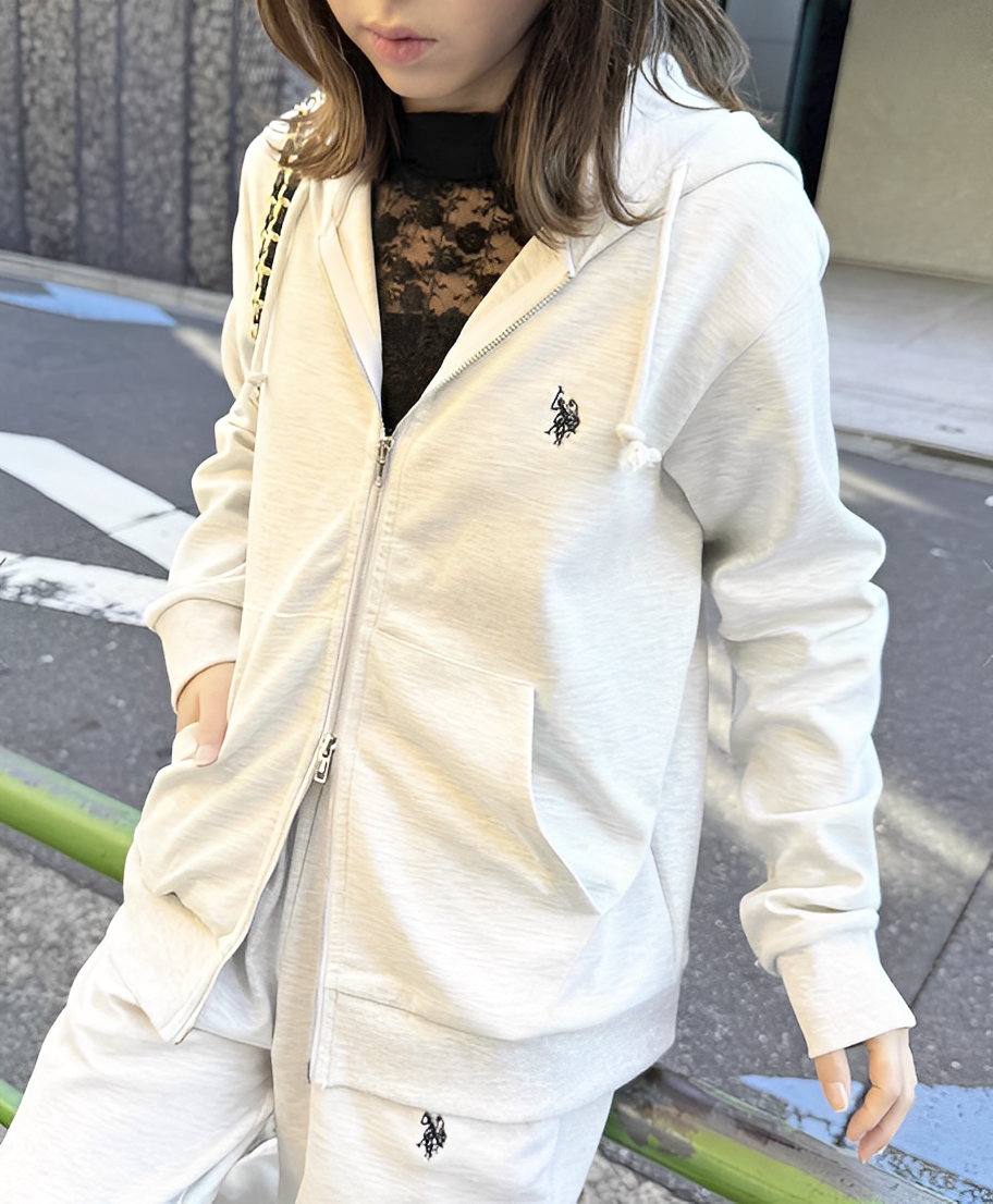 日本直送U.S. POLO ASSN Double Zip Hoodie