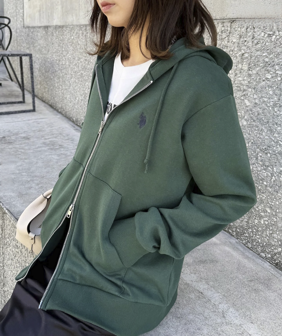 日本直送U.S. POLO ASSN Double Zip Hoodie