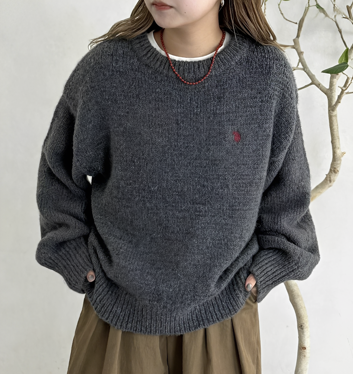 日本直送U.S. POLO ASSN. MIX Knit - HLY & CHOCCICO