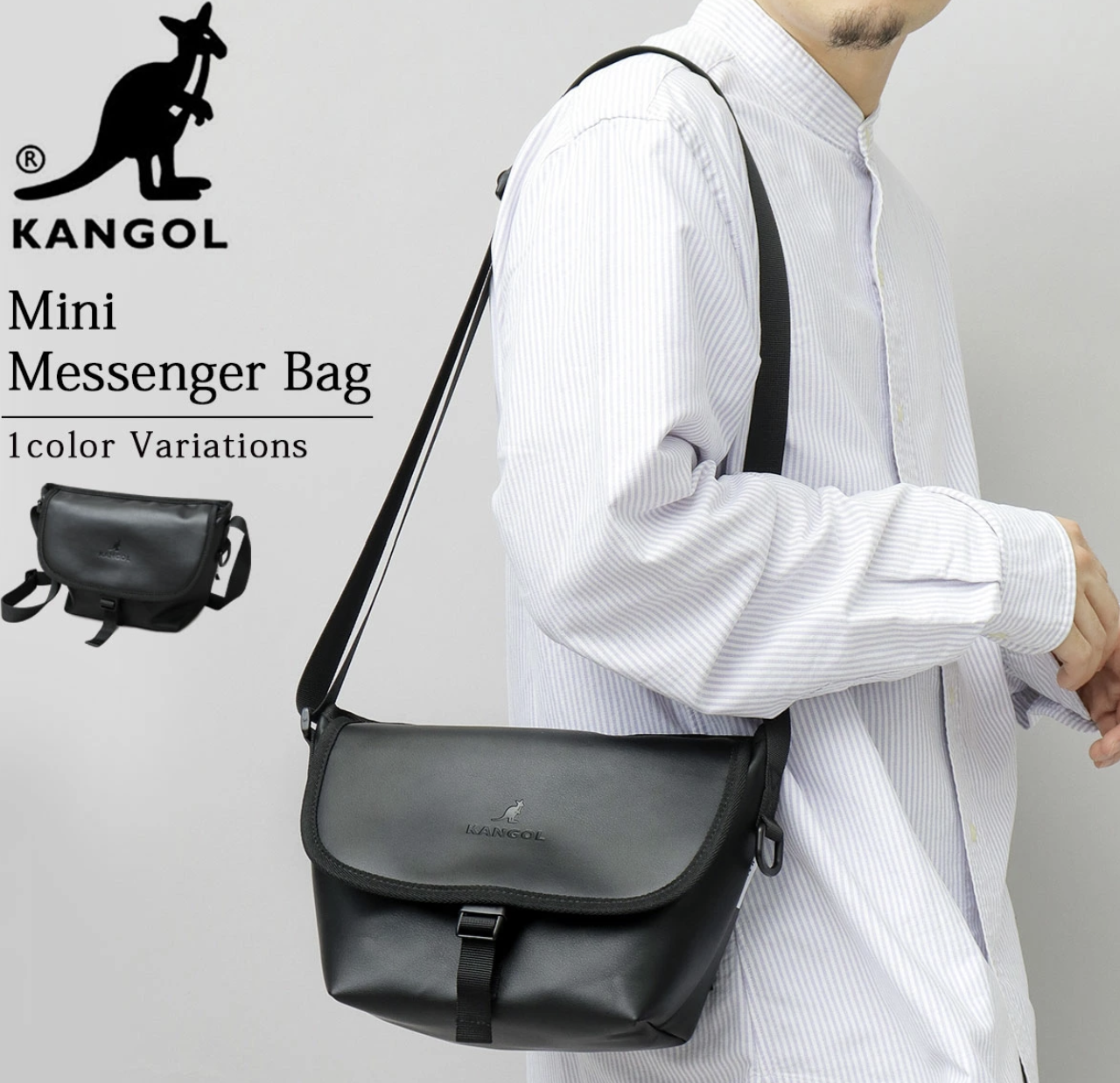 日本直送KANGOL Mini Messenger Bag