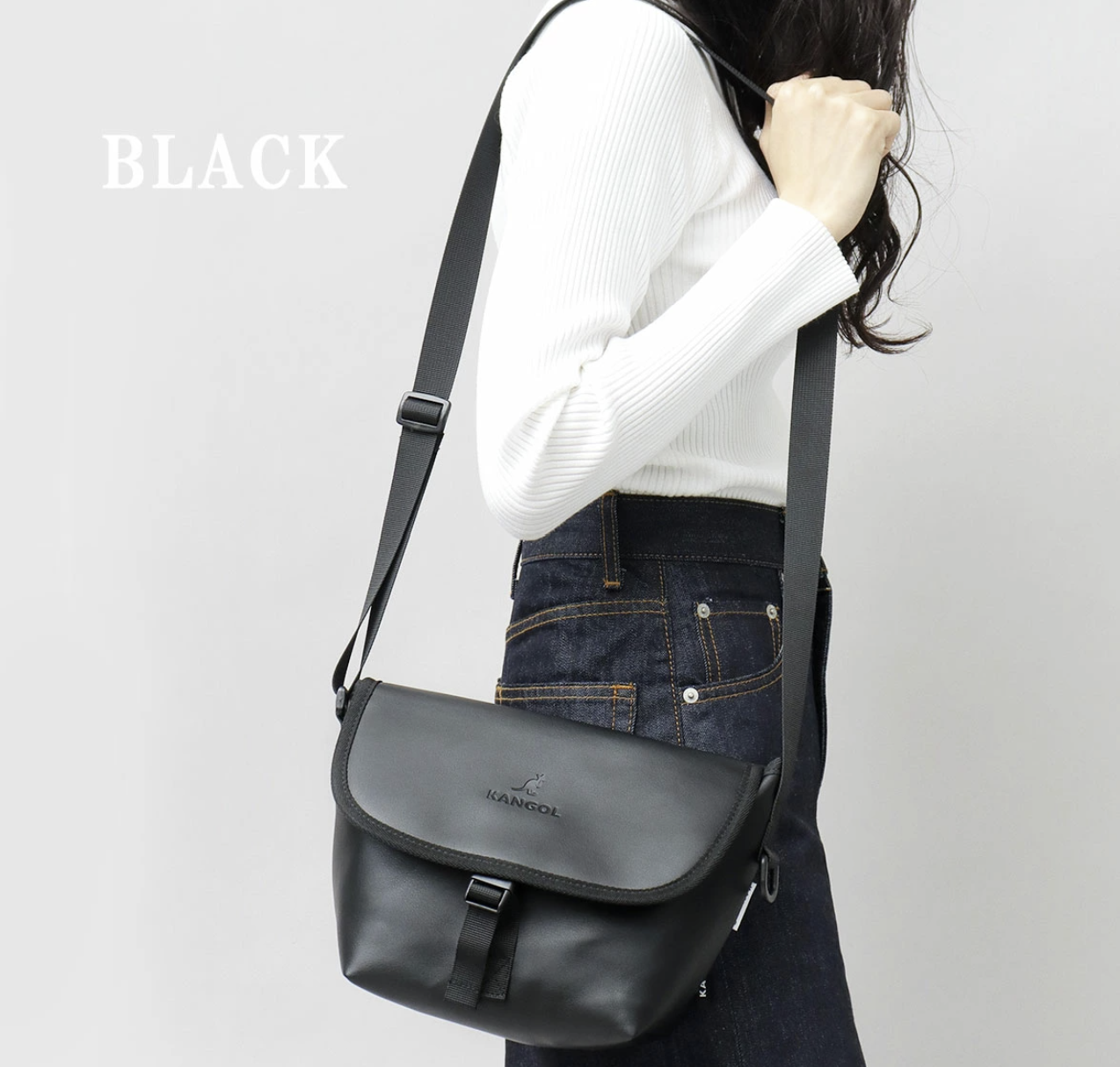 日本直送KANGOL Mini Messenger Bag