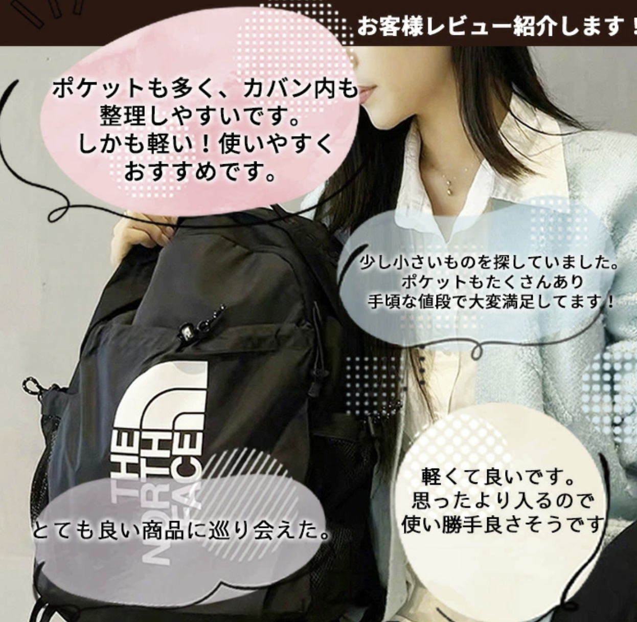 日本直送TNF Small Function Full Pocket Large 19L Backpack - HLY & CHOCCICO