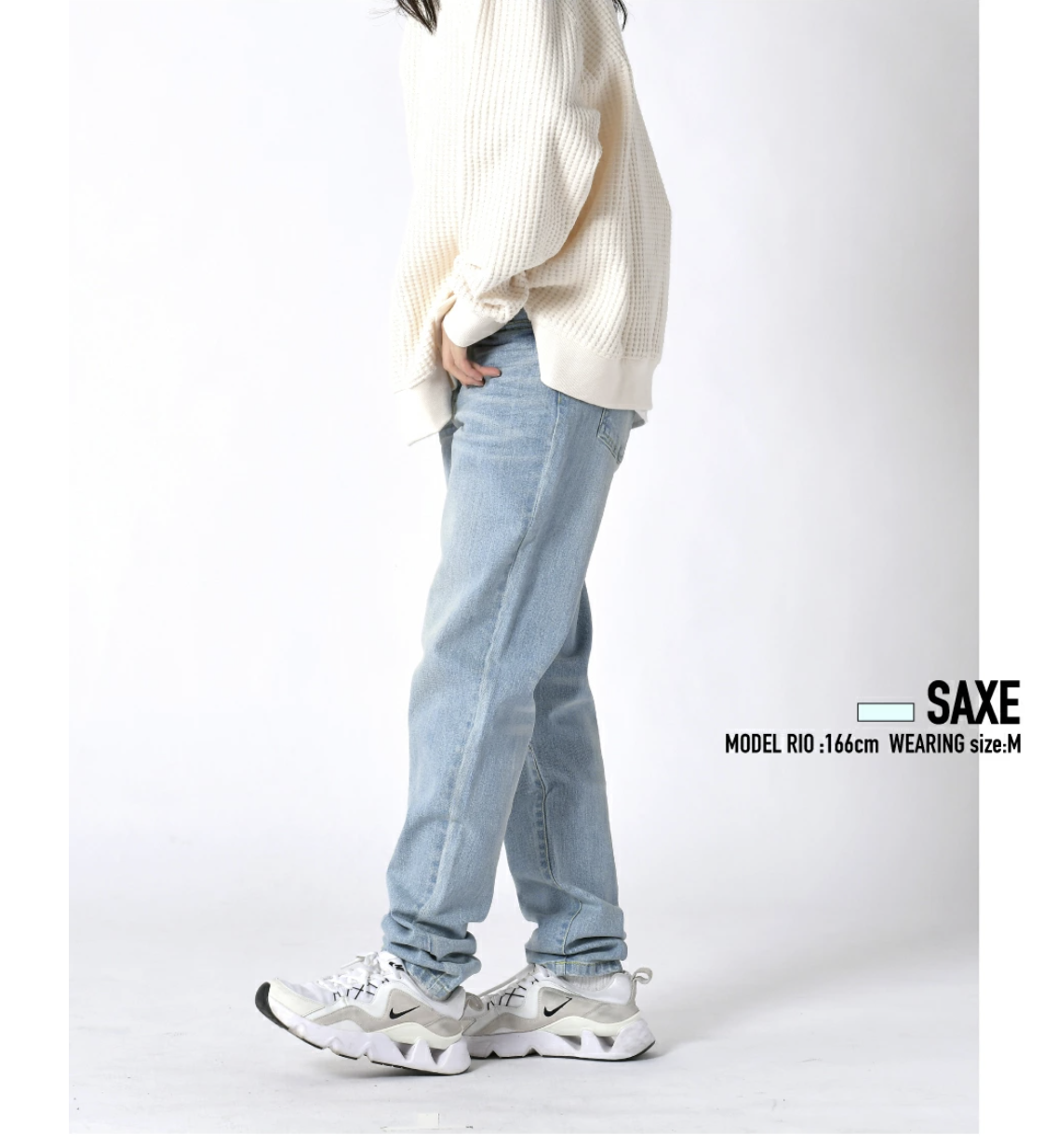 🌟數量有限 售完即止🌟日本直送Denim Back Ruched Jeans - HLY & CHOCCICO