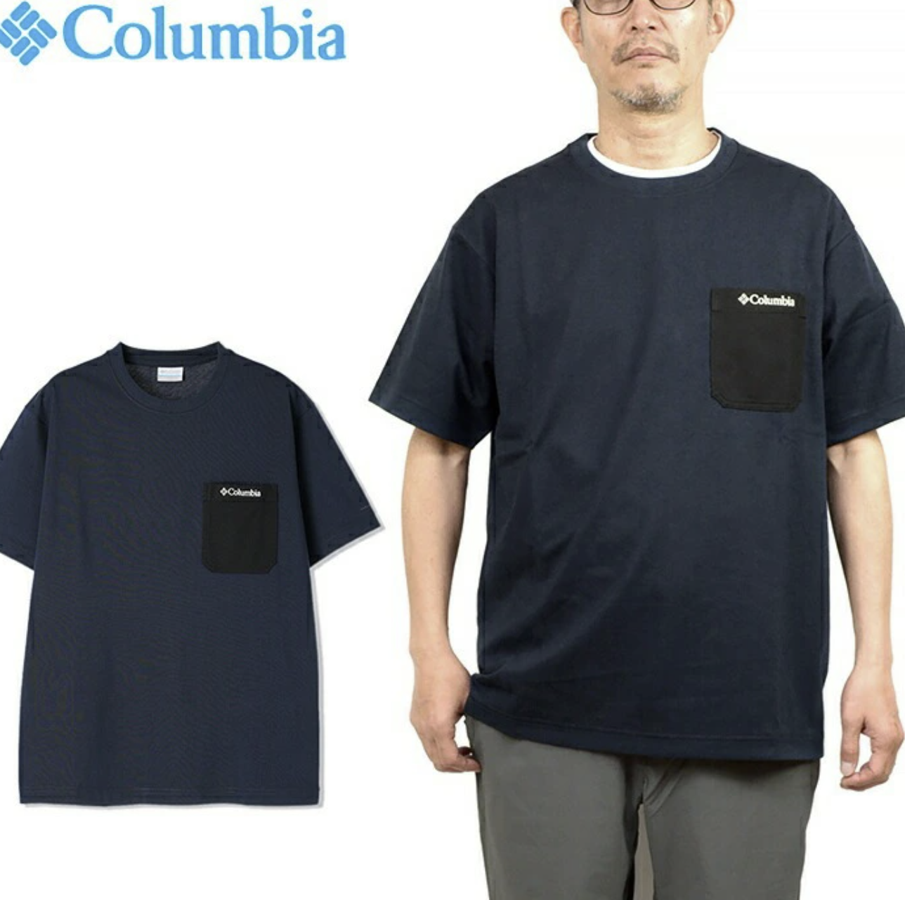 日本直送Columbia Pm0512 Yonge Street Short Sleeve Crew Tee - HLY & CHOCCICO