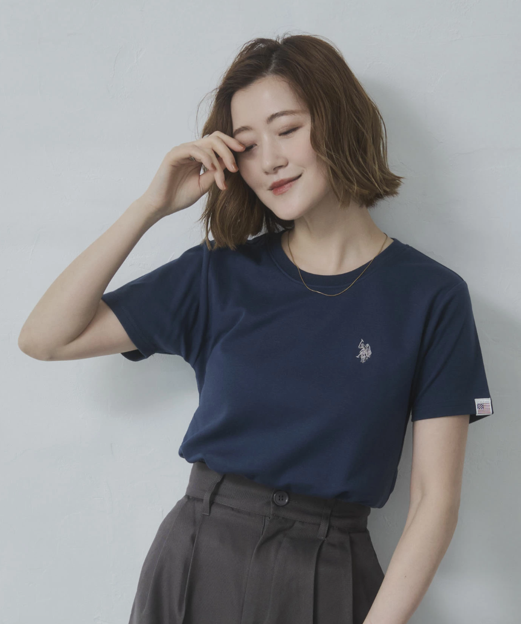 日本直送U.S. POLO ASSN.Classic Polo Icon Basic Tee