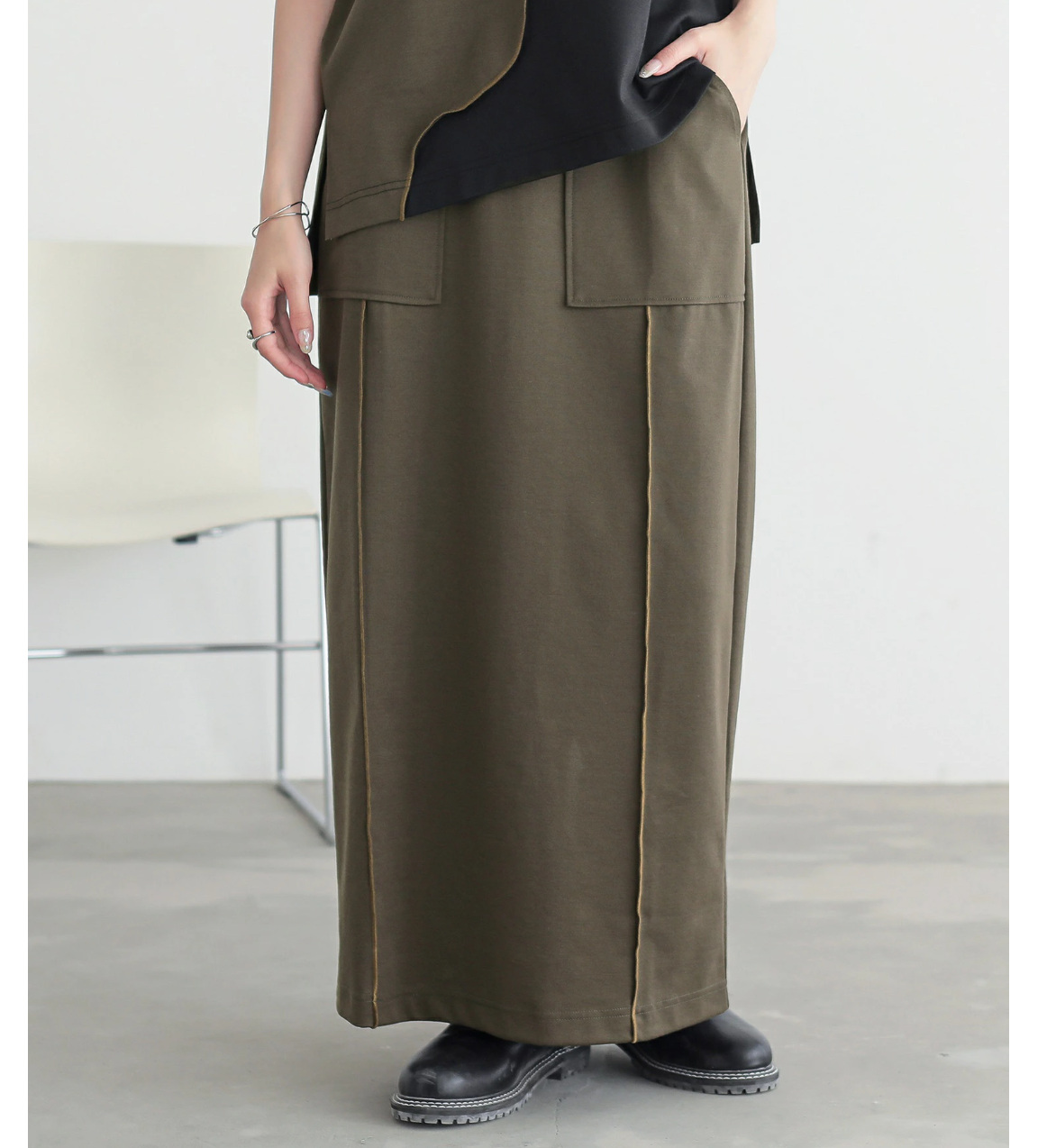 Direct from Japan: Bottoms Cool to the Touch Long Skirt