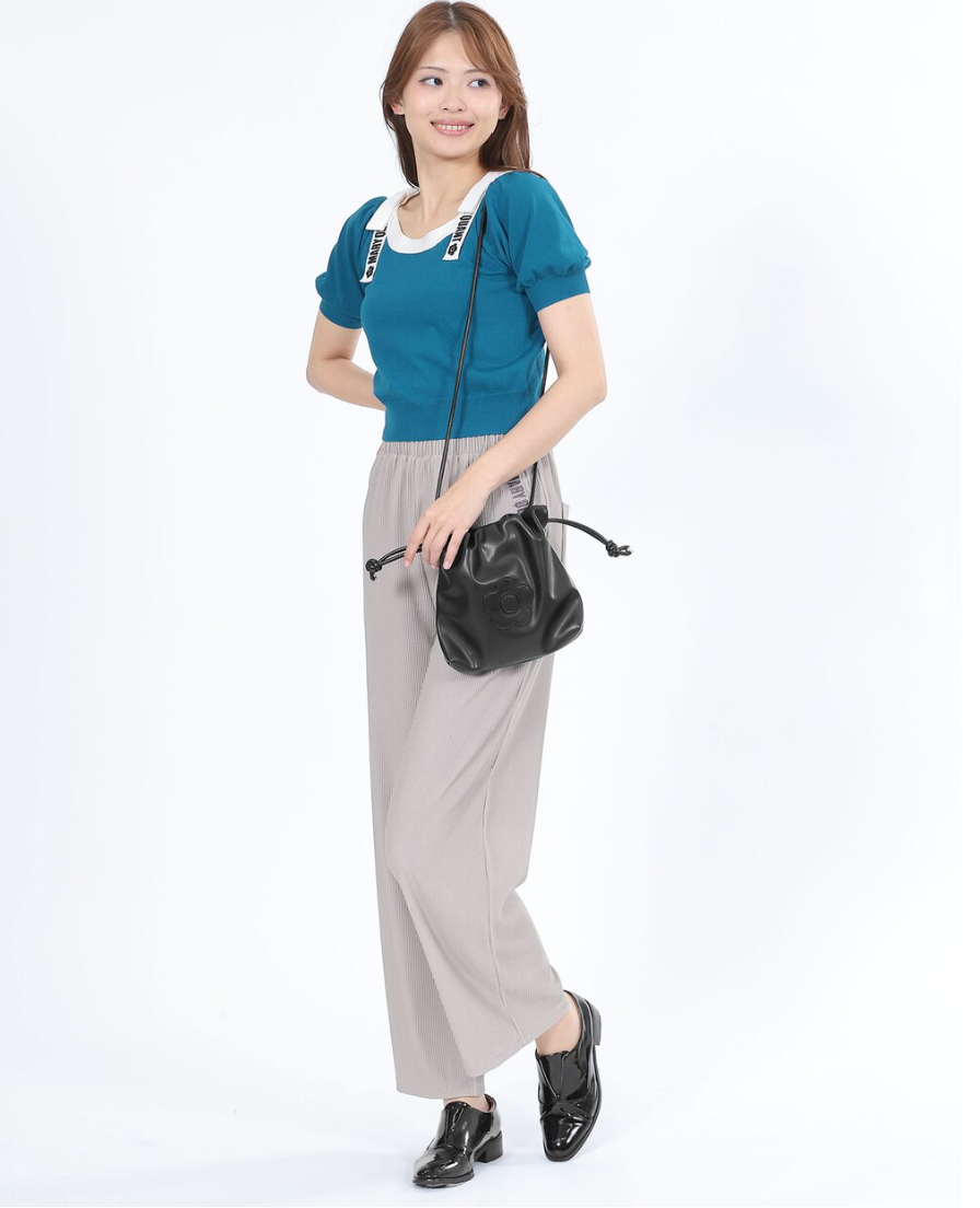 日本直送MARY QUANT Daisy Patch Drowst Shoulder