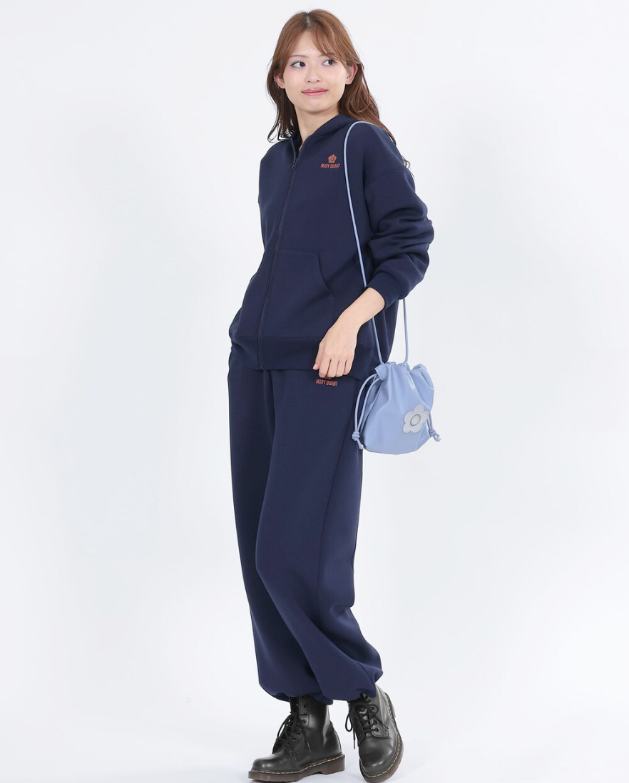 Direct from Japan MARY QUANT Daisy Patch Drawstring Shoulder