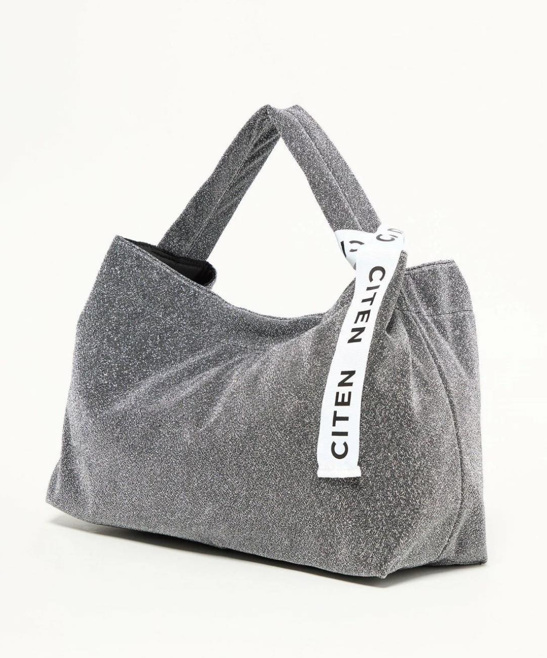日本直送CITEN Metallic One-Handle Tote Bag