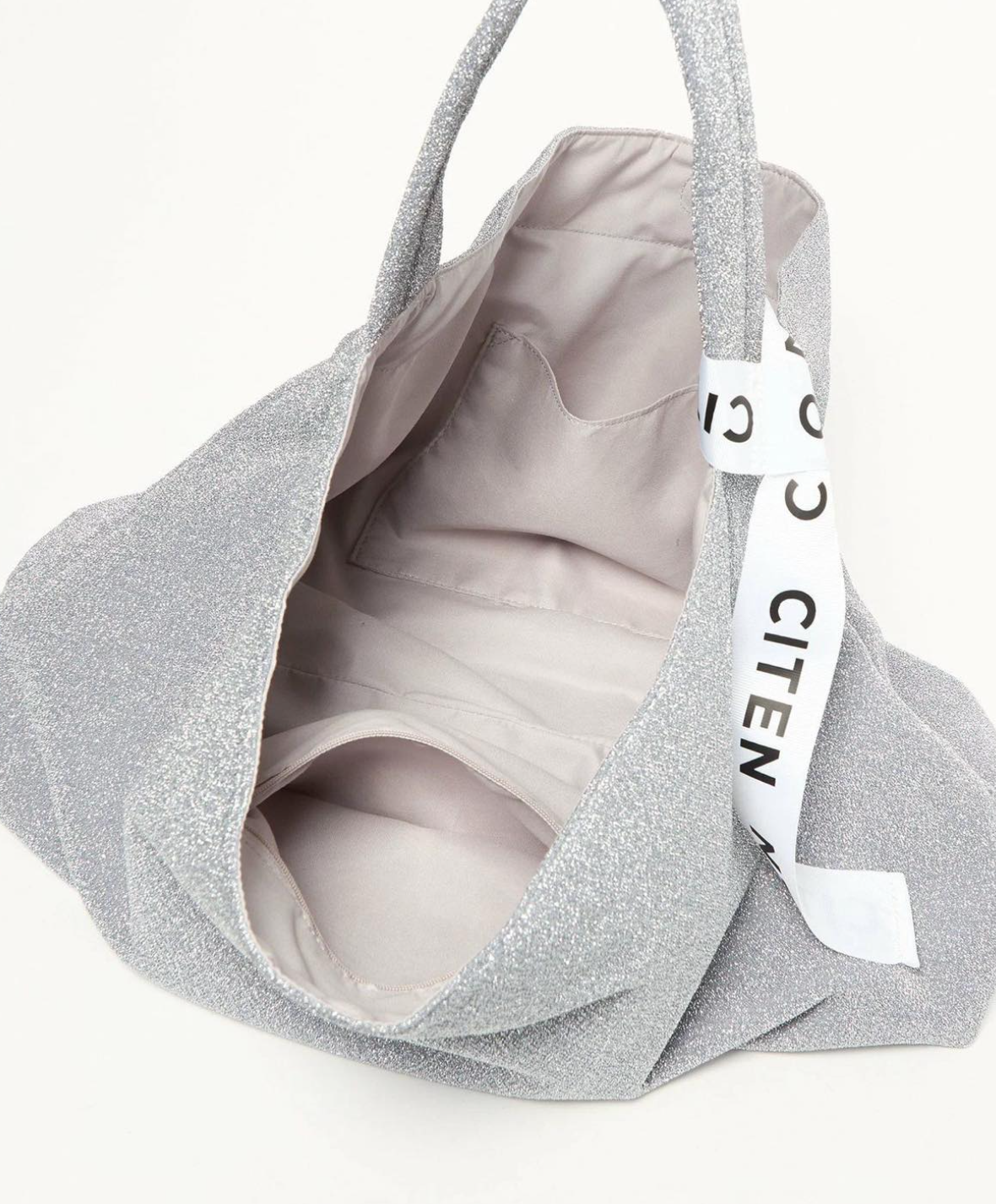 日本直送CITEN Metallic One-Handle Tote Bag