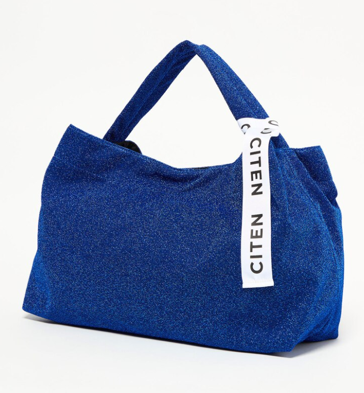 日本直送CITEN Metallic One-Handle Tote Bag