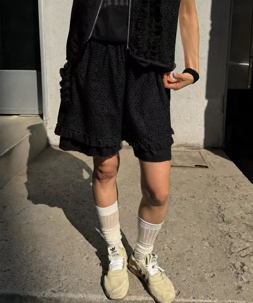 韓國直送Asymmetric "EAGLE" Graphic Oversized Tee / Pants