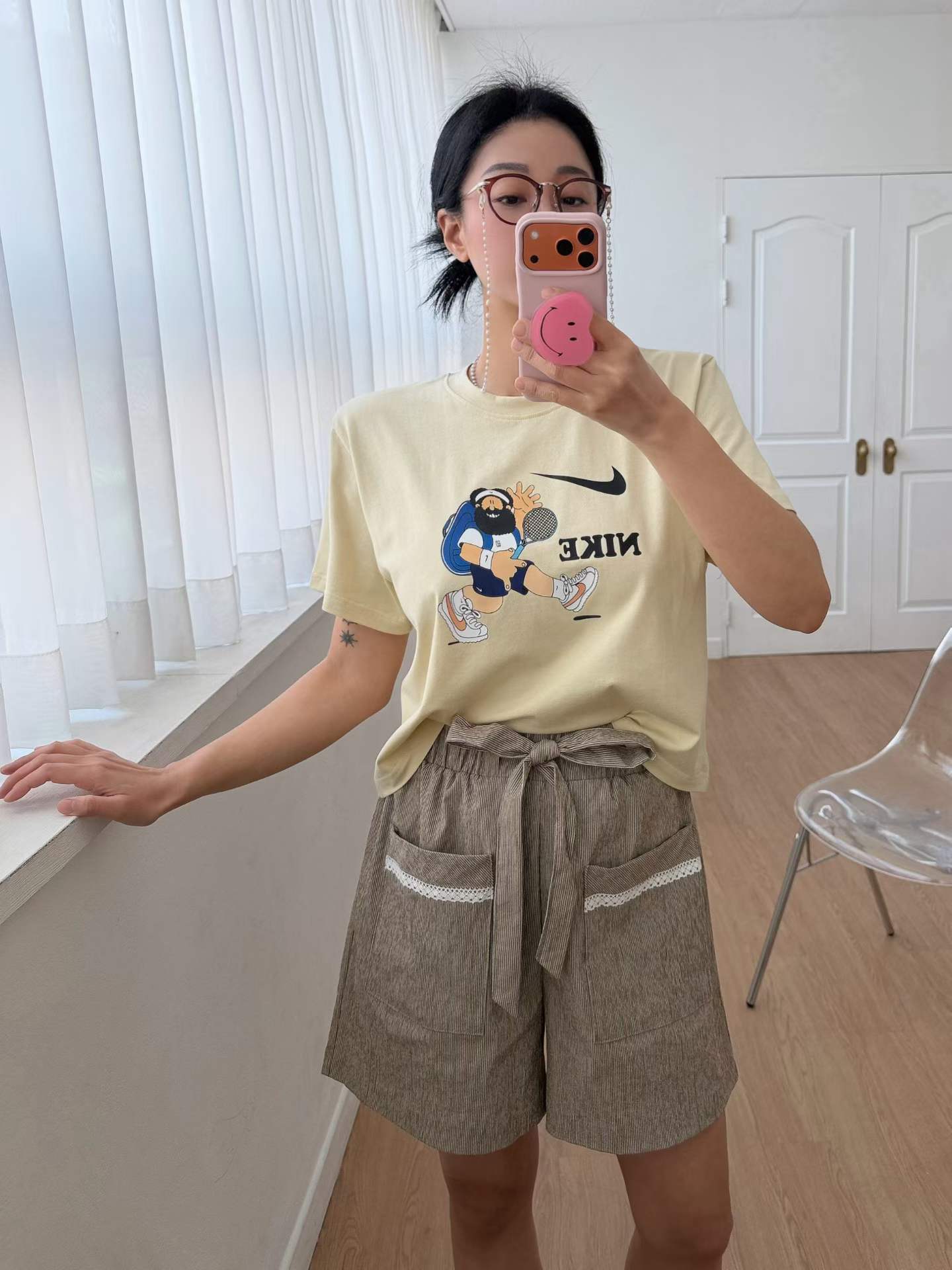 Direct from Korea Retro Graphic Tee / Shorts