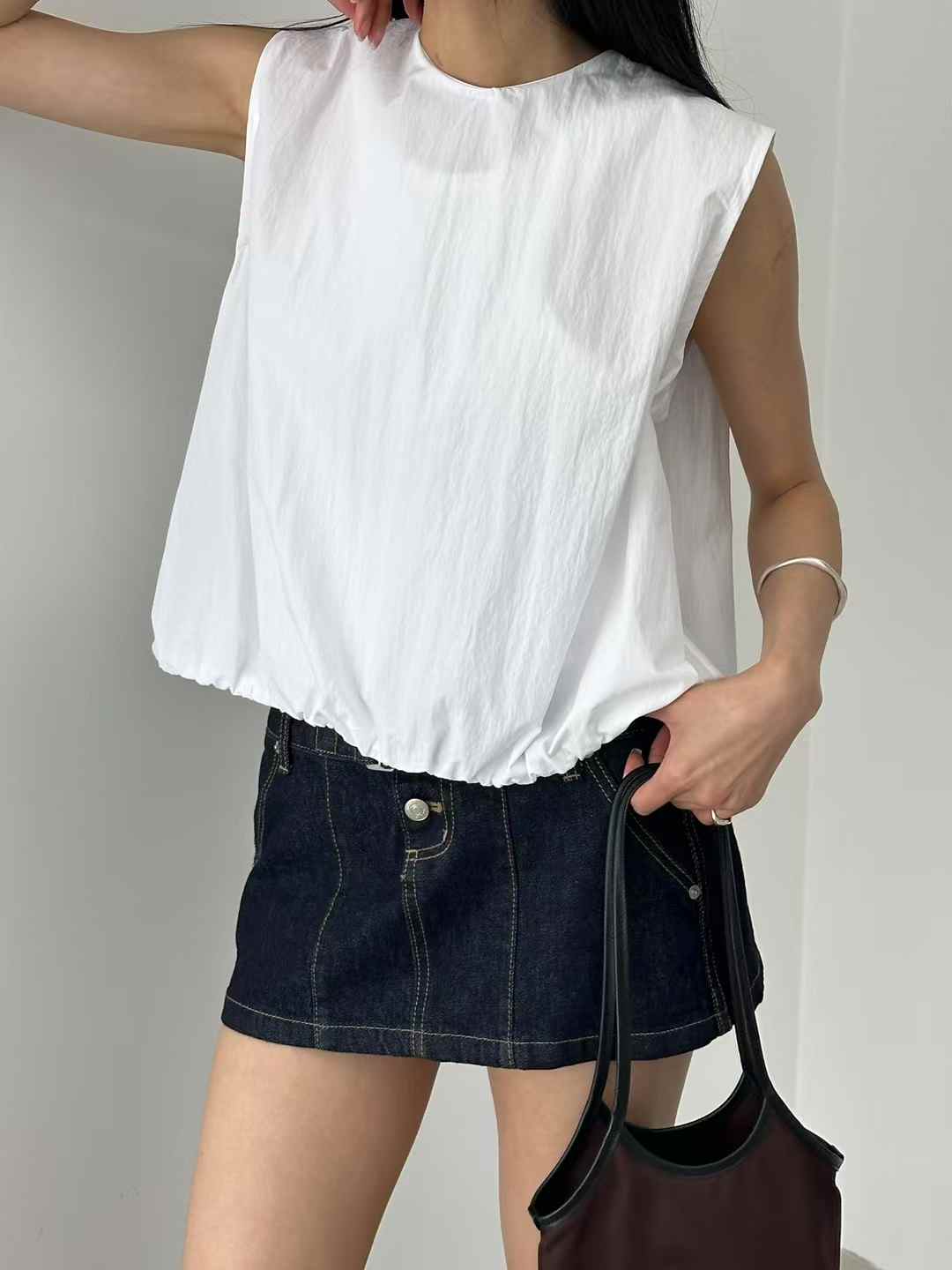 韓國直送Two-Way Bubble Vest / Skirt