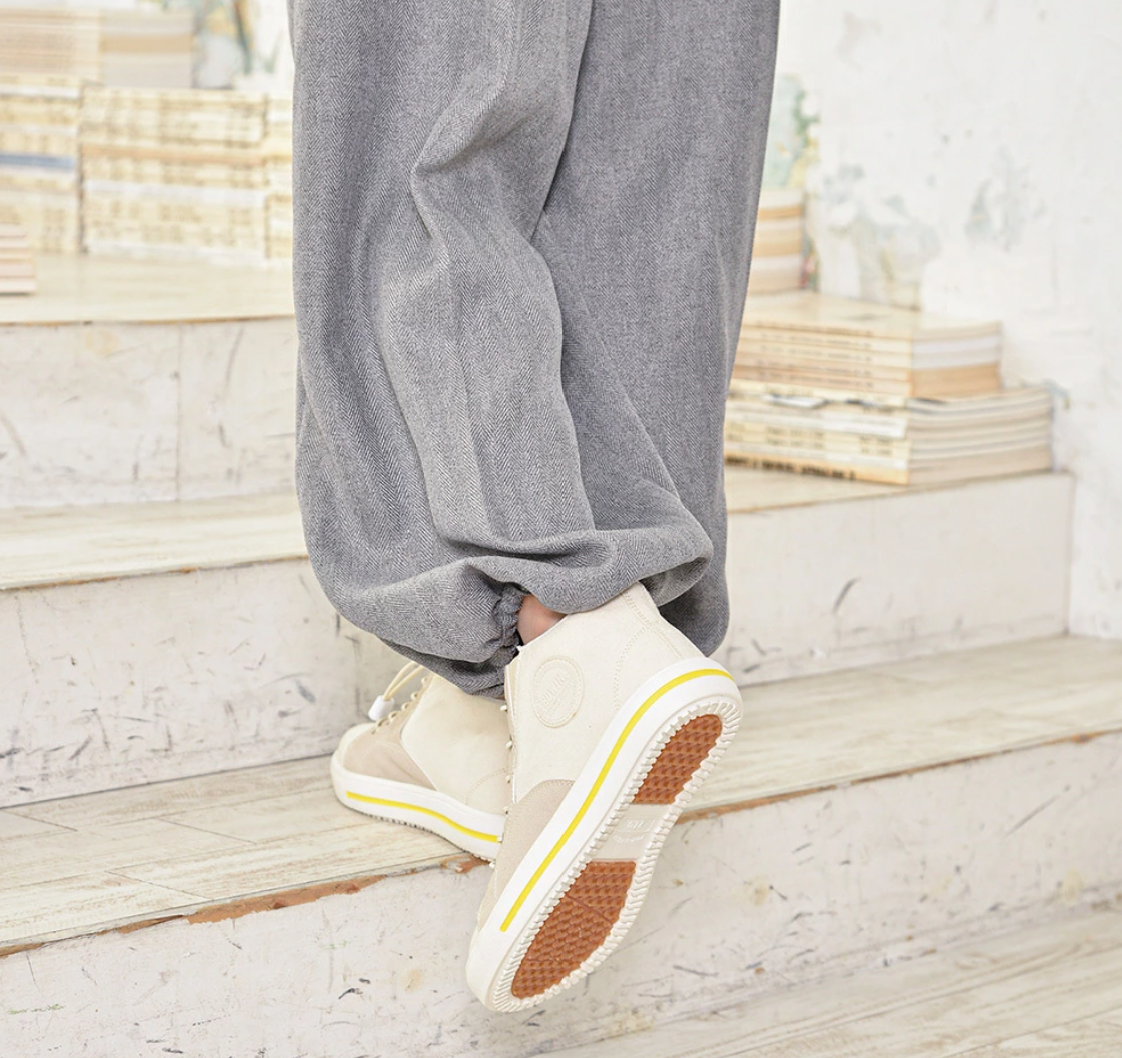 🌟Limited stock, available while supplies last🌟Direct from Japan: EDWIN All-Weather Hands-Free High-Top Sneakers