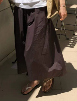 韓國直送Minimalist Layered Sleeveless Top / Skirt