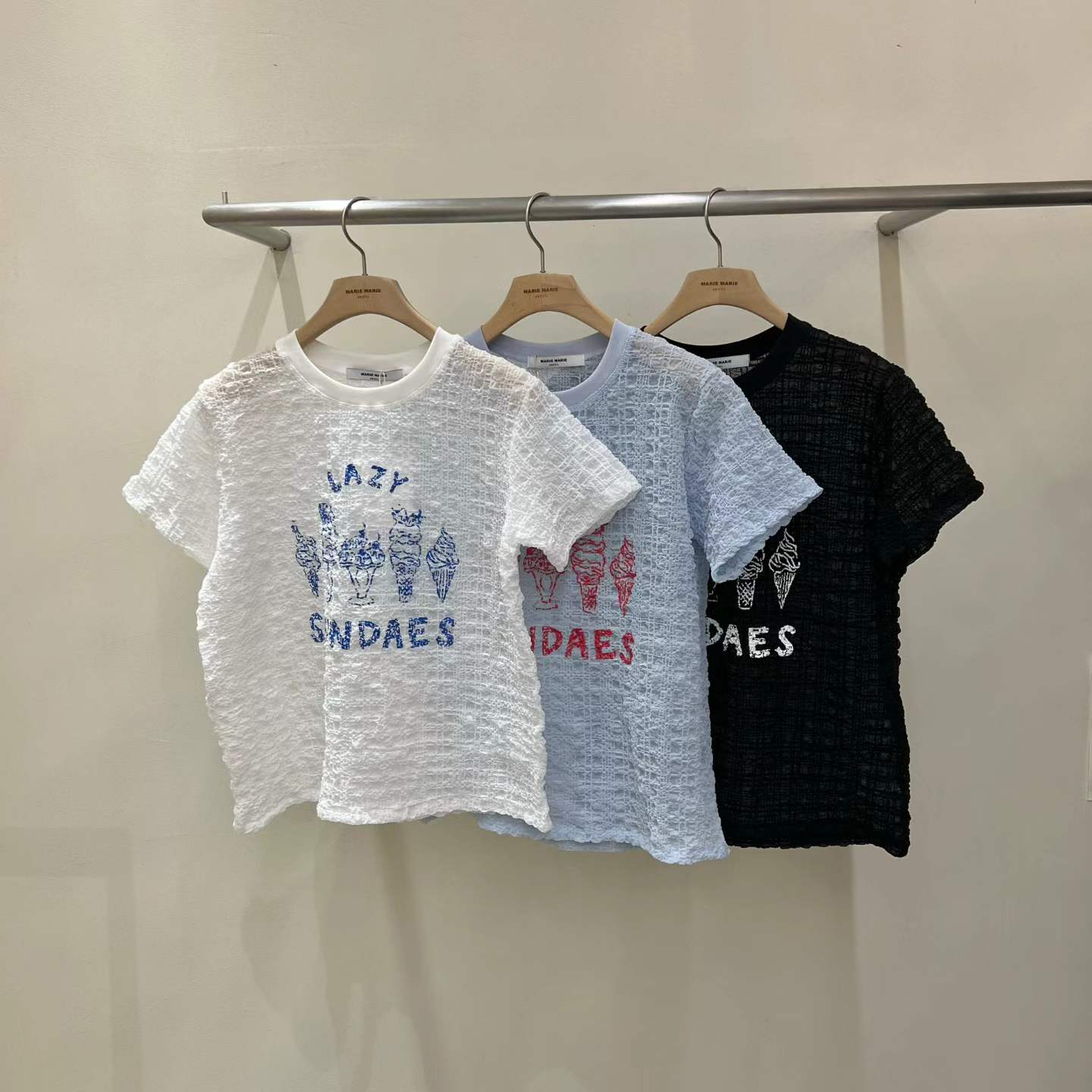 韓國直送Lazy Sundaes Tee